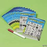 Wipe off Roadway Car Auto Bingo Cards (12pc)
