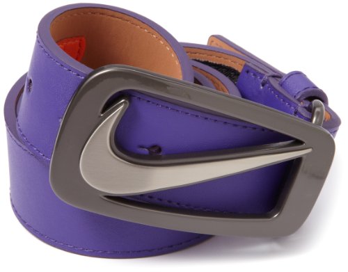Nike Golf Men's Signature Swoosh Cutout II Belt, Varsity Purple, 36