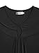 Ninedaily Tunic Top Women V-neck Elastic Draped Short Sleeve Chest Opening Blusa