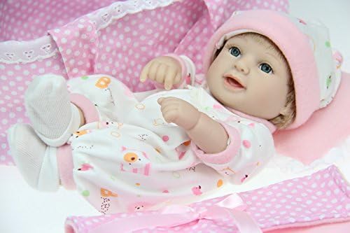 Sleeping Doll 11"/28Cm Soft Silicon Vinyl Doll Reborn Baby Girl Doll Dreaming Doll For Your Daughter