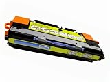 Hochwertiger Toner (Remanufactured) passend zu Hewlett-Packard HP Color LaserJet 3700 N, 3700N, voll kompatibel zu Q2682A, Q 2682 A, yellow, 6000 Seiten, Tonerkartusche