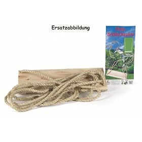 OUTDOOR Brettschaukel, Holz GS gepr�ft, bis 65kg, L 42 x B 15 cm (0001879)