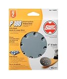 Ali Industries Inc 12055 Film Back Hook & Loop Sandpaper Disc 5" 180Grit