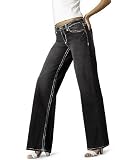 Newport News Studio Wide Leg Jeans