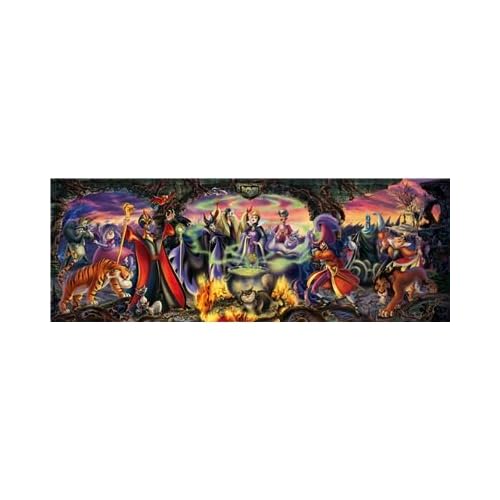 JIGSAW PUZZLE 1000 CLEMENTONI DISNEY VILLAINS