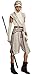 Rubie's Women's Star Wars VII The Force Awakens Deluxe Rey Costume and Staff Bundle