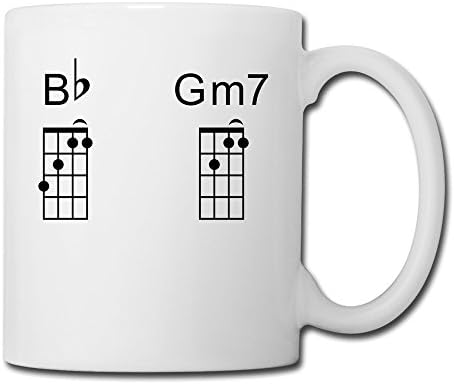 B Flat And G Min7 Chords Juice Mug Novelty