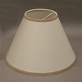 テーブルスタンド用ランプシェード交換用　キャッチ式＜ナチュラル＞キュプラ/直径28cm