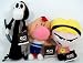 All Products : Grim Adventure of Billy and Mandy 11" Tall Plush Set - Grim, Billy and Mandy