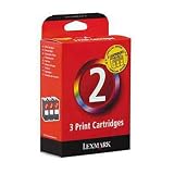 Lexmark 2 Colour Ink Cartridge (Triple Pack - 3 Cartridges)