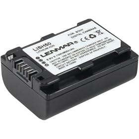 Lenmar Lish50 Sony Np-Fh30, Np-Fh40 & Np-Fh50 Li-Ion Replacement Battery (Camcorders / Sony Camera Batteries)