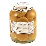 Review Apilcina  / Whole Peach with Syrup - peach compote - 93.5 oz/2650 gr by El Sison, Spain. (peach compote )