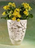 Ivory Iris Vase
