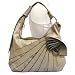 Studded Flower Hobo Handbag