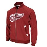 NHL Detroit Red Wings Intrasquad Track Jacket Mitchell Ness Vintage Hockey 2XL
