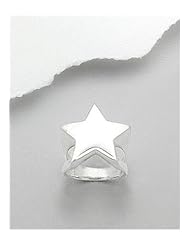 Star Ring In 92.5 Sterling Silver