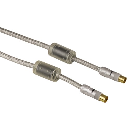 Hama Antennen-Kabel (Koax-Stecker - Koax-Kupplung) 4fach geschirmt 1,5 m Preisvergleich