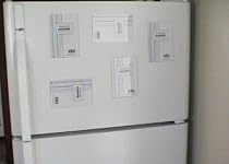 Acrylic Magnetic Picture Photo Frames 4"x6" 24 Pcs Set--new