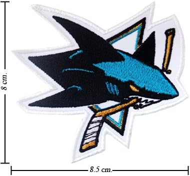 San Jose Sharks Style-1 Embroidered Iron On Patch