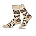 TeeHee Men's Fun and Fashion Crew Socks 10-Pair (Camouflage)