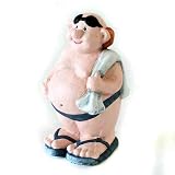 Eigenschaften Greemotion  / SCHWIMMER aus Pappmache, 42 cm hoch, die perfekte Deko-Idee