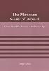 The Minimum Means of Reprisal: China's Search for Security in the Nuclear Age (American Academy Studies in Global Security)