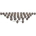 36 Wheel Bristle Brushes Cleaning Polishing Rotary Tools