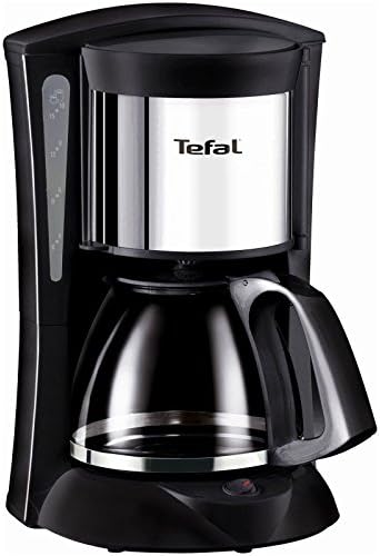 Tefal Cm210540 Black 1.25l Anti-drip Subito Filter Coffee Maker Machine New
