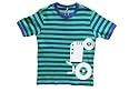 Green Cotton Jungen T-Shirt, gestreift 1510113300, JAEMIN