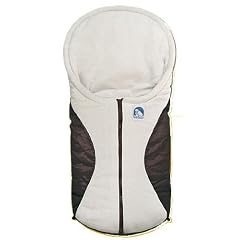 Eisb�rchen 7963 SM Winter-Fu�s�ckchen mokkabeige/sand f�r die Babyschale, Kinderwagen...