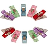 URBEST&reg;Wonder Clips, Paper Clips, Blinder Clips, Multi-purpose Clips, 100 Pack, 5 Colors