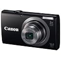 Canon PowerShot A2300 IS 16.0 MP Digital Camera with 5x Digital Image Stabilized Zoom 28mm Wide-Angle Lens with 720p HD Video Recording (Black)