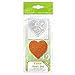 Tonic Studios 1045e Rococo Die & Stamp Set - Floral Heart, Grey