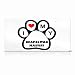 Neapolitan Mastiff Dog Dogs White Animal Metal License Plate Wall Sign Tag