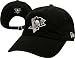 Pittsburgh Penguins Black Primary Logo GW920 Adjustable Hat