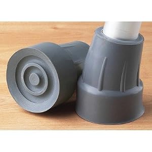 Crutch Tip Size: 3/4\”, Color: Tan