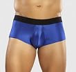 Royal Blue Rib Pouch Mini-Short for Men