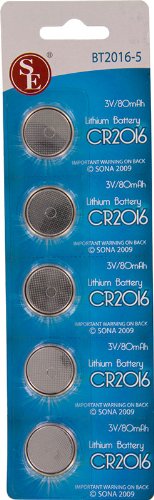 SE CR2016 Battery - 25 batteries total