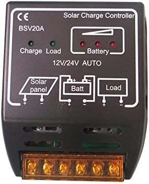 Gaomoo Solar Charging Controller 20a 12v/24v charging control good solar controller