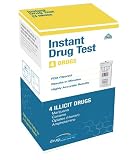 DrugConfirm Advanced Urine Drug Test Kit, 4 Panel, 0.20 Ounce