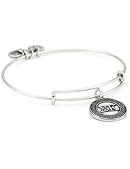 Alex and Ani "Sorority" Sigma Kappa Expandable Wire Bangle Bracelet