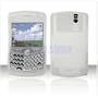 TRANSPARENT WHITE SILICONE SKIN COVER RUBBER SOFT CASE for RIM BLACKBERRY 8300 CURVE [Beyond Cell Packaging]