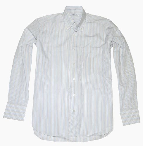 Loro Piana Men Striped Dress Shirt - Made in 