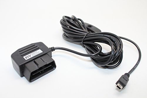 OBD Car Charger Charger Kit Car Charger Adaptor Cable Mini 5pin Port/micro USB Cable (3.50 Meter)with Switch 24h Charging (Micro USB)