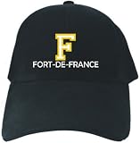 CAPS BLACK EMBROIDERY  ABC FORT-DE-FRANCE ATHLETIC  MARTINIQUE