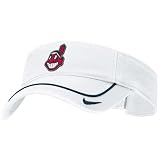 Cleveland Indians MLB Classic White Nike Visor
