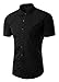 Generic Mens Casual Short Sleeve Shirt Button Front Various Colors