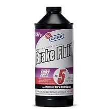 Gunk M4032/6 DOT 5 Silicone Brake Fluid - 32 fl. oz.