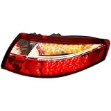 Redlines Red Clear LED Tail Lights for Porsche Carrera 996 99-04 by Redlines