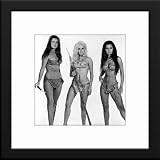 When Dinosaurs Ruled The Earth Custom Framed & Matted Photo (Victoria Vetri Imogen Hassall) Total Size: 20x20 Inches
